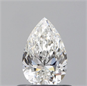 Diamante Natural 0.50 quilates, De pera , Color E, claridad VVS1 y certificado GIA