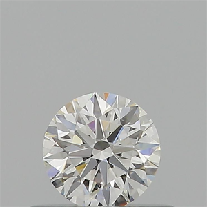 Picture of Natural Diamond 0.40 Carats, Round with Excellent Cut, H Color, VS2 Clarity and Certified by GIA