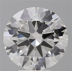 Picture of Lab Grown Diamond 5.01 Carats, Round with Excellent Cut, F Color, VVS2 Clarity and Certified by IGI