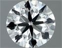 Natural Diamond 0.80 Carats, Round with Very Good Cut, G Color, VVS2 Clarity and Certified by IGI