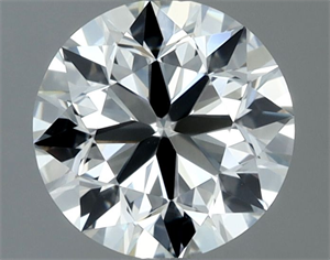 Picture of Natural Diamond 0.80 Carats, Round with Very Good Cut, G Color, VVS2 Clarity and Certified by IGI