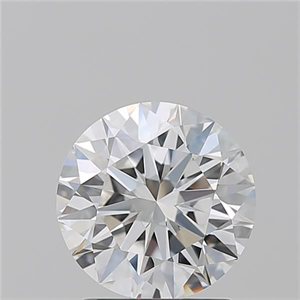 Foto Diamante Natural 1.80 quilates, Redondo , Color F, claridad VVS1 y certificado GIA de