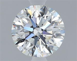 Foto Diamante Natural 0.70 quilates, Redondo , Color F, claridad VVS2 y certificado IGI de