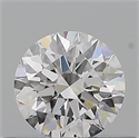 Diamante Natural 0.40 quilates, Redondo , Color D, claridad VVS1 y certificado GIA