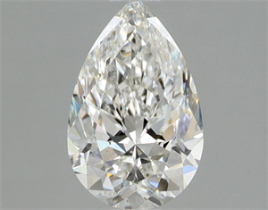 Picture of Natural Diamond 0.91 Carats, Pear with  Cut, F Color, SI1 Clarity and Certified by GIA