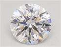Lab Grown Diamond 3.09 Carats, Round with Ideal Cut, D Color, VS2 Clarity and Certified by IGI