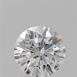 Picture of Natural Diamond 1.54 Carats, Round with Excellent Cut, E Color, VVS1 Clarity and Certified by GIA