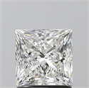 Diamante Natural 1.52 quilates, Princesa , Color G, claridad SI1 y certificado GIA