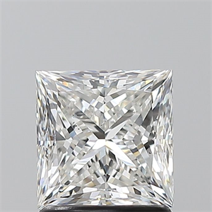 Foto Diamante Natural 1.52 quilates, Princesa , Color G, claridad SI1 y certificado GIA de