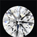 Del inventario de diamantes de laboratorio, 2.70 quilates, Redondo , Color F, claridad VS2 y certificado IGI