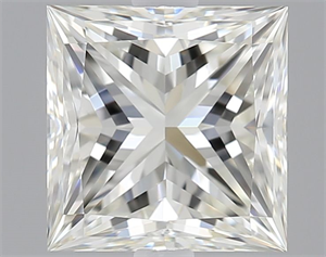 Picture of Natural Diamond 1.01 Carats, Princess with  Cut, I Color, VVS1 Clarity and Certified by GIA
