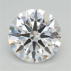 Picture of Lab Grown Diamond 6.14 Carats, Round with Excellent Cut, D Color, VVS1 Clarity and Certified by GIA