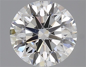 Picture of Natural Diamond 2.01 Carats, Round with Excellent Cut, F Color, SI1 Clarity and Certified by GIA