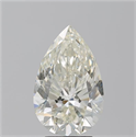 Diamante Natural 4.05 quilates, De pera , Color K, claridad SI2 y certificado GIA