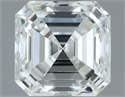 Diamante Natural 1.02 quilates, Asscher , Color H, claridad VVS1 y certificado IGI