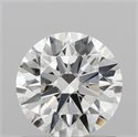 Lab Grown Diamond 1.04 Carats, Round with Ideal Cut, G Color, VVS2 Clarity and Certified by IGI