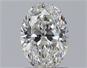Natural Diamond 0.96 Carats, Oval with  Cut, G Color, VS1 Clarity and Certified by GIA