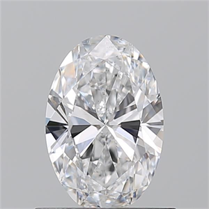 Picture of Natural Diamond 0.70 Carats, Oval with  Cut, D Color, SI1 Clarity and Certified by GIA
