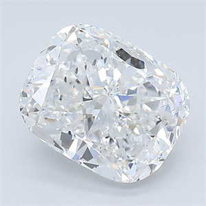 Picture of Natural Diamond 2.53 Carats, Cushion with  Cut, E Color, SI1 Clarity and Certified by GIA
