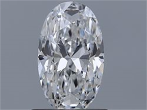 Picture of Natural Diamond 1.01 Carats, Oval with  Cut, D Color, VS2 Clarity and Certified by GIA