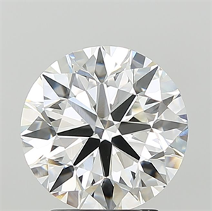 Picture of Lab Grown Diamond 3.02 Carats, Round with Excellent Cut, F Color, VVS1 Clarity and Certified by IGI