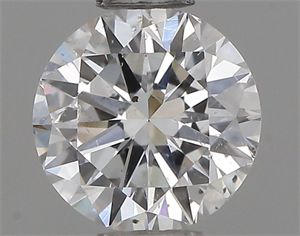 Foto Diamante Natural 0.46 quilates, Redondo , Color E, claridad SI2 y certificado GIA de