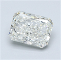 Diamante Natural 1.30 quilates, Radiante , Color J, claridad VS2 y certificado GIA