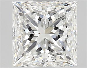 Foto Diamante Natural 1.23 quilates, Princesa , Color E, claridad VVS1 y certificado GIA de