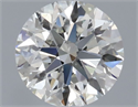 Diamante Natural 0.43 quilates, Redondo , Color I, claridad VVS2 y certificado IGI