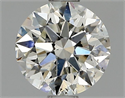 Natural Diamond 1.00 Carats, Round with Excellent Cut, I Color, SI2 Clarity and Certified by GIA