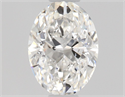 Diamante Natural 0.51 quilates, Ovalado , Color F, claridad SI1 y certificado GIA