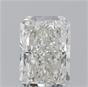 Natural Diamond 1.03 Carats, Radiant with  Cut, H Color, SI2 Clarity and Certified by GIA