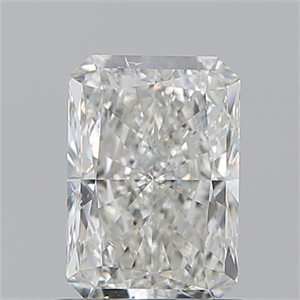 Picture of Natural Diamond 1.03 Carats, Radiant with  Cut, H Color, SI2 Clarity and Certified by GIA