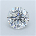 Diamante Natural 0.81 quilates, Redondo , Color E, claridad VS1 y certificado GIA