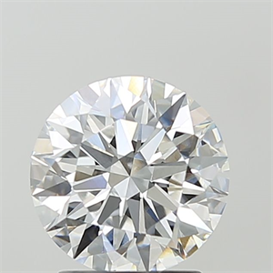 Picture of Lab Grown Diamond 2.10 Carats, Round with Ideal Cut, E Color, VVS1 Clarity and Certified by IGI
