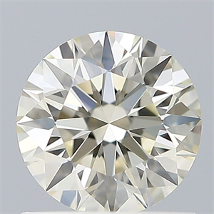 Picture of Natural Diamond 0.70 Carats, Round with Excellent Cut, L Color, VVS2 Clarity and Certified by GIA