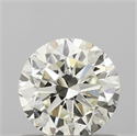 Diamante Natural 0.70 quilates, Redondo , Color J, claridad SI1 y certificado IGI