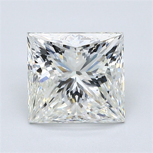 Foto Diamante Natural 3.00 quilates, Princesa , Color J, claridad VS1 y certificado GIA de