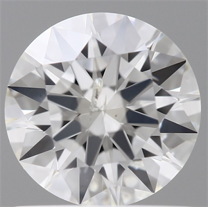 Picture of Natural Diamond 0.80 Carats, Round with Excellent Cut, G Color, I1 Clarity and Certified by GIA