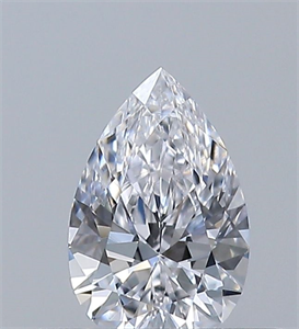 Picture of Natural Diamond 0.30 Carats, Pear with  Cut, D Color, VVS1 Clarity and Certified by GIA