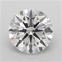 Del inventario de diamantes de laboratorio, 2.05 quilates, Redondo , Color F, claridad VVS2 y certificado IGI