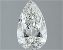 Diamante Natural 1.50 quilates, De pera , Color H, claridad VS2 y certificado IGI