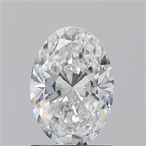 Picture of Natural Diamond 1.30 Carats, Oval with  Cut, F Color, VS1 Clarity and Certified by GIA