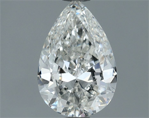 Picture of Natural Diamond 1.00 Carats, Pear with  Cut, G Color, SI1 Clarity and Certified by GIA