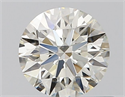 Diamante Natural 0.56 quilates, Redondo , Color J, claridad VVS1 y certificado IGI
