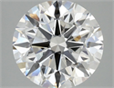 Lab Grown Diamond 3.10 Carats, Round with Ideal Cut, E Color, VS2 Clarity and Certified by IGI