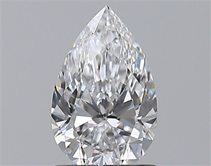 Picture of Natural Diamond 1.02 Carats, Pear with  Cut, D Color, VVS1 Clarity and Certified by GIA