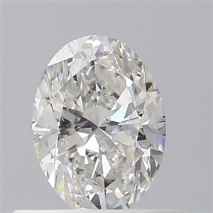 Picture of Natural Diamond 0.40 Carats, Oval with  Cut, F Color, SI2 Clarity and Certified by GIA