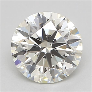 Foto Diamante Natural 0.51 quilates, Redondo , Color K, claridad IF y certificado GIA de