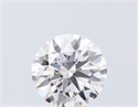 Lab Grown Diamond 1.11 Carats, Round with Ideal Cut, D Color, VS1 Clarity and Certified by IGI